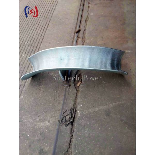 Heavy Duty Galvanized Steel Cable Protective Bend Board for Underground Cable Installation