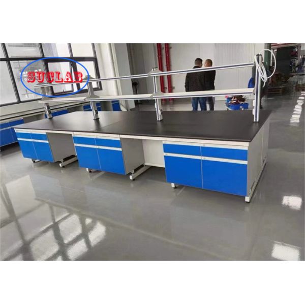 Customized Made Color Phenolic Resin Chemistry Lab Workbench With Laboratory