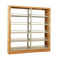 Placa de madeira 6 camadas Livraria Prateleiras metálicas