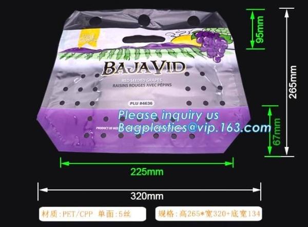 Vent Bag For Fruit And Vegetable, Fruit & Vegetable Transparent Bag, Moisture Proof, Anti-fog Fruit Pouch