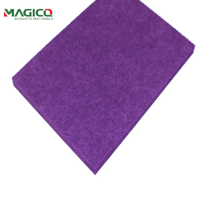 Light Absorbing Polyester Fiber Acoustic Panel for Reducing Reverberation in Auditoriums and Theaters