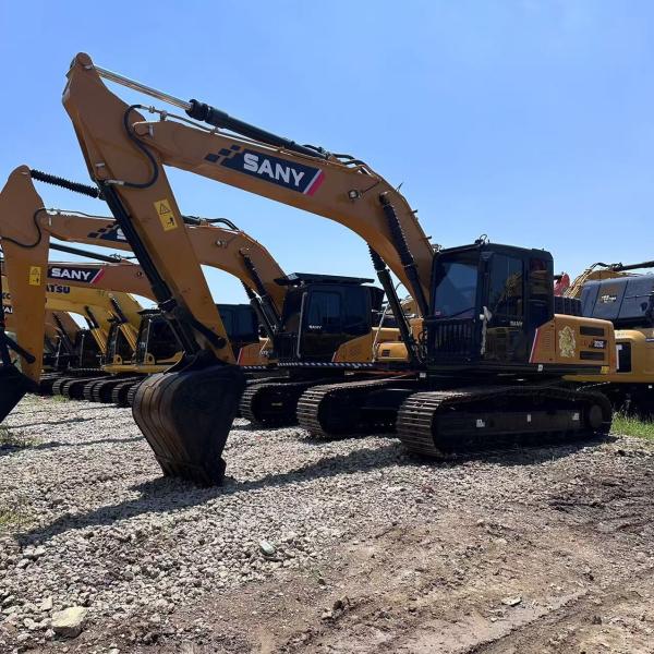 中型クローラー掘削機で使った SANY Digger SY215C 中古 21.5