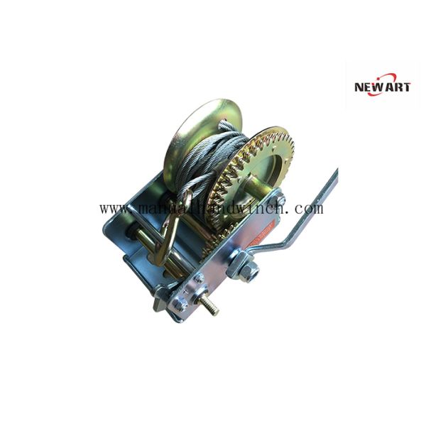 Greenhouse / Agriculture 2500 Lb Small Hand Crank Winch Portable Hand Winch Handling