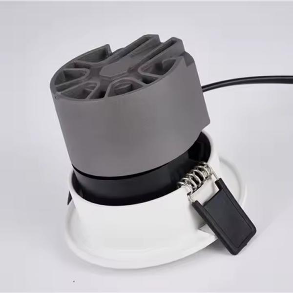 Hotel Commercial LED Downlight Adjustable 9W Ceiling Dimmable Recessed Spotlights Anti Glare