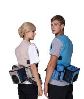 Veste de refroidissement à microcompresseur portable avec ventilation rechargeable
