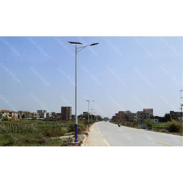 40W - 80W Integrated Solar Led Street Light , Solar Powered Garden Street Lamps