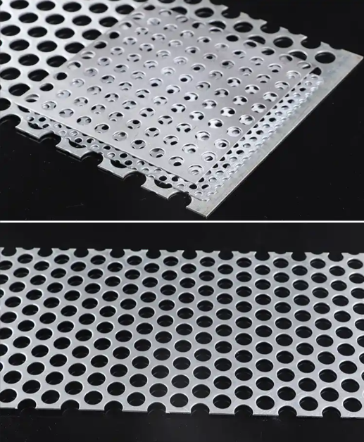 Sound Absorbing Perforated Wire Mesh Panel For Acoustic Wall And Ceiling Systems