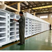 Smart Intelligent Steel Refrigerated Lockers Food Delivery Electronic Restaurant Locker