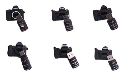 Promotional USB Flash Drive Cartoon Silicone Camera USB Flash Memory