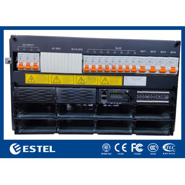 6U Telecom DC48V Rectifier Power System with Integrated Remote Control
