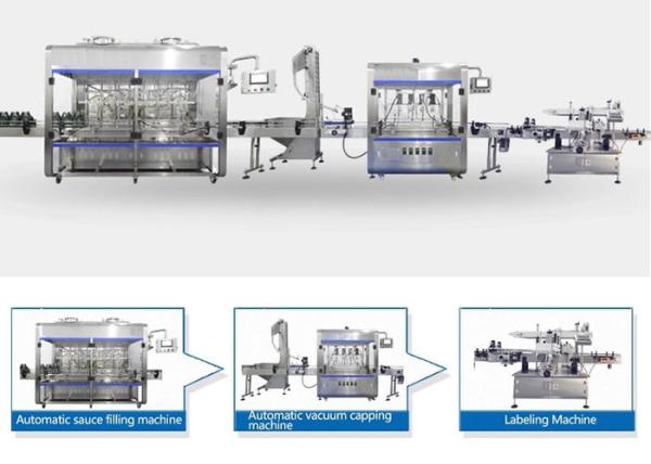 OKG-12 2.2KW Mustard Oil Bottle Filling Machine 1000ml-5000ml