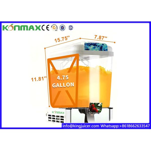 Buffet Equipment Automatic Cold Drink Dispenser Orange Juice Drink Tower Dispenser