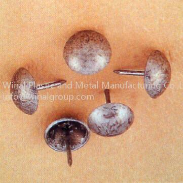 Cafe ancient color decoration bubble nail,Dia 16mm mould8009,iron with plating or OEM.