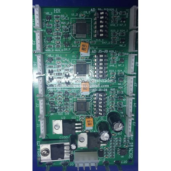 La placa para OTIS elevador RS14-3