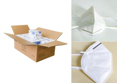 Anti Virus 5 Ply Sterile KN95 Dust Mask , KN95 Filter Mask FDA CE Approved