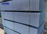 Panel de malla de alambre soldado galvanizado industrial / chapa de malla de acero cercas Bwg12 Odm