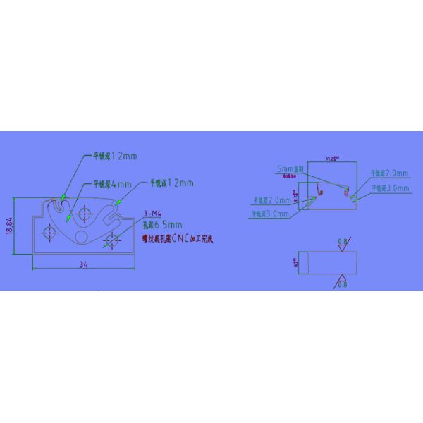 Good Stability Car EV Roof Trim Extrusion Tungsten Mold Carbide Die