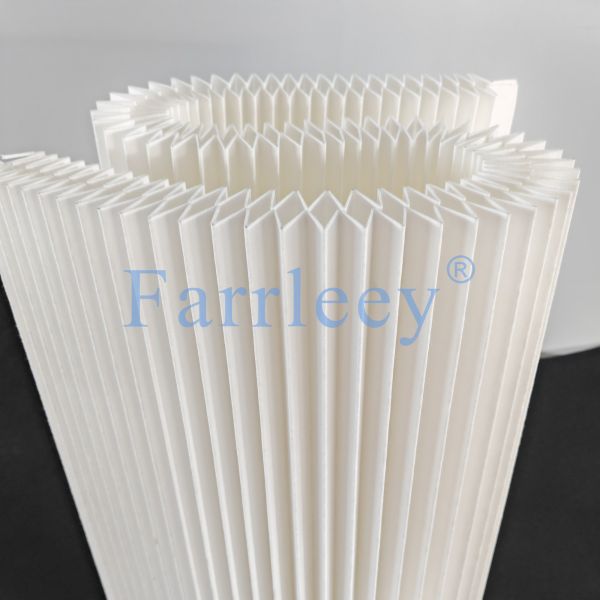 High Efficiency 170g/m2 Spunbond Polyester With Water & Oil Resistance Treatment For Industrial Dust Collector Equipment