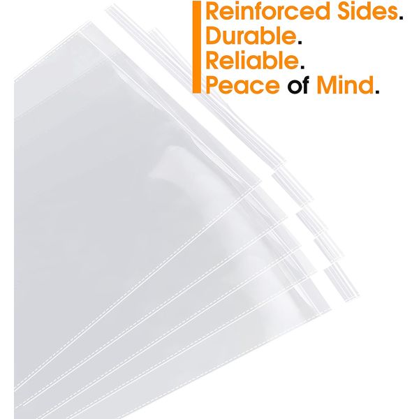 Sacs en plastique auto-adhésifs rescellables de cellophane d'espace libre d'OPP pour l'emballage de marchandises