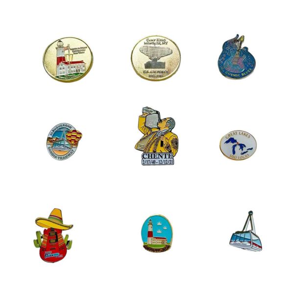 High Value-added custom Badges And Pins For School Organizations And Companies