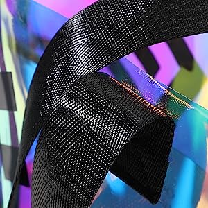 Iridescence Beach Bags for Women - Extra Large Beach Tote Waterproof Sandproof, Pool Bag Travel Picnic Camping