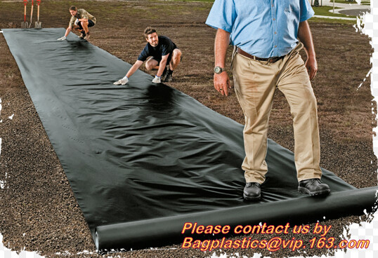 Construction Builder Film, Waterproof Dampproof, PONDS LINER, Geomembrane, Geotextile, Protective Cover