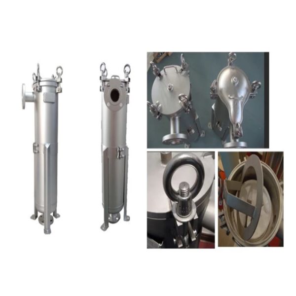 SS 304/316L Stainless Steel Water Filter Housing For Water Treatment