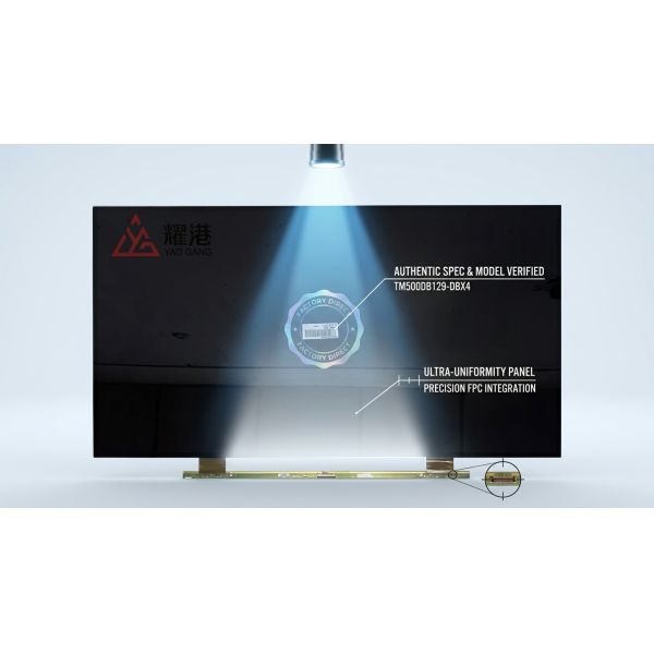 Wholesale 50-inch 4K UHD 120Hz Refresh Rate Tianma TM500DB129-DBX4 TV Display
