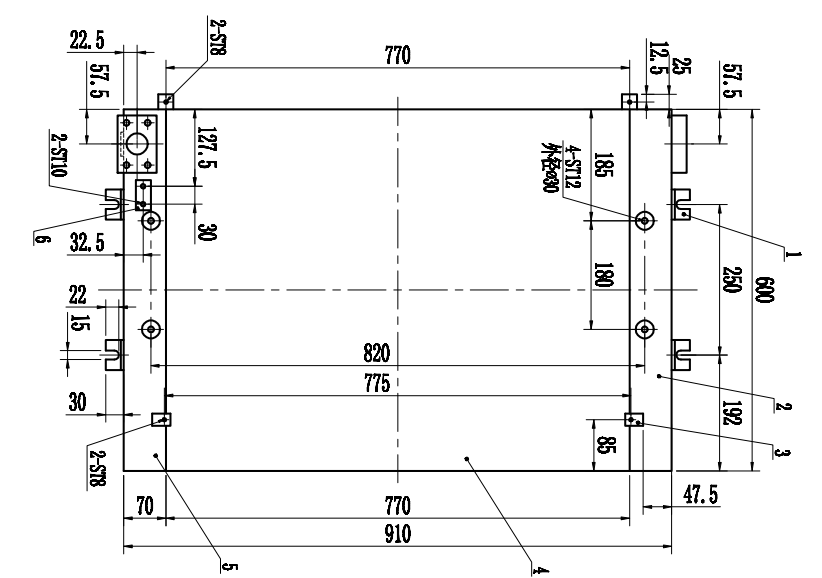 922/920 excavatrice Parts, radiateur blanc argenté de Liugong d'huile hydraulique