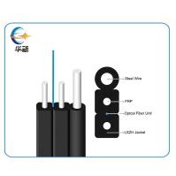 G657A1 G657A2 G652D Single Mode LSZH Jacket Optical Fiber Drop Cable Black