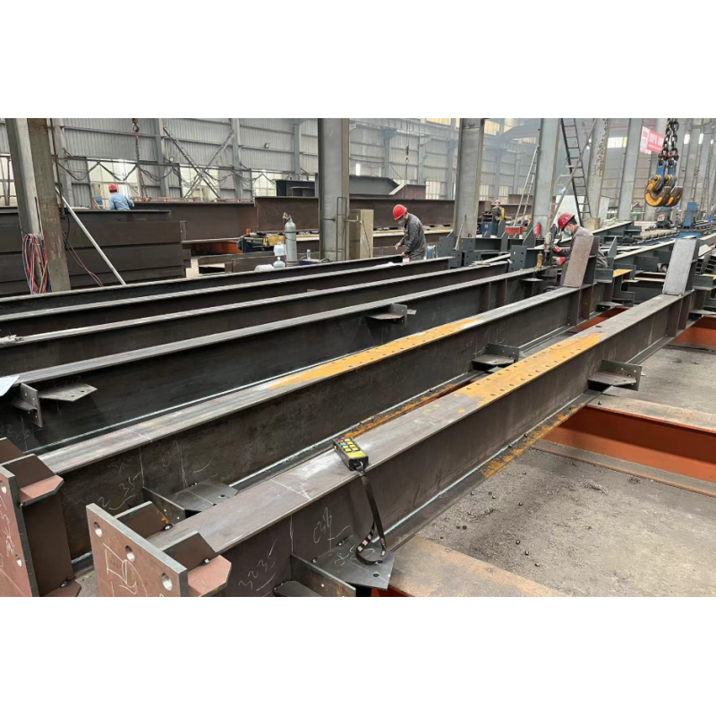 Prefabricated Steel Building with 50 Years Lifespan Corrosion Resistant and Automatic Ventilation System