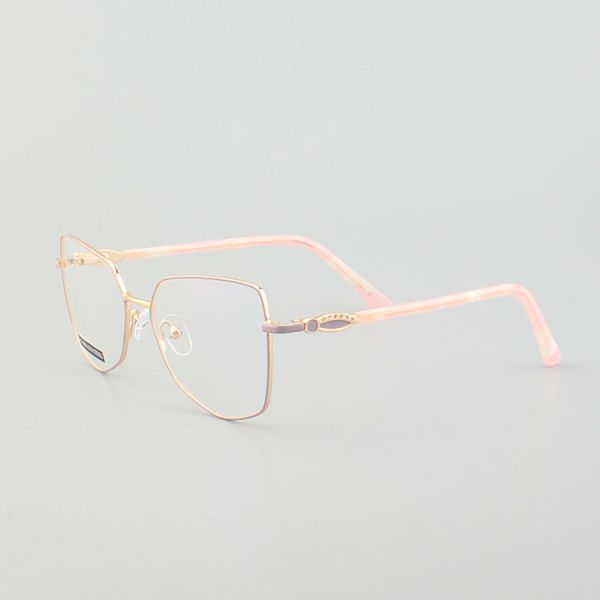 Blue Light Stainless Steel Reading Glasses for Women