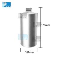 Customized Paint Bucket Engine Oil Tin Can 1L Round Metal Tin Container With Metal Cover