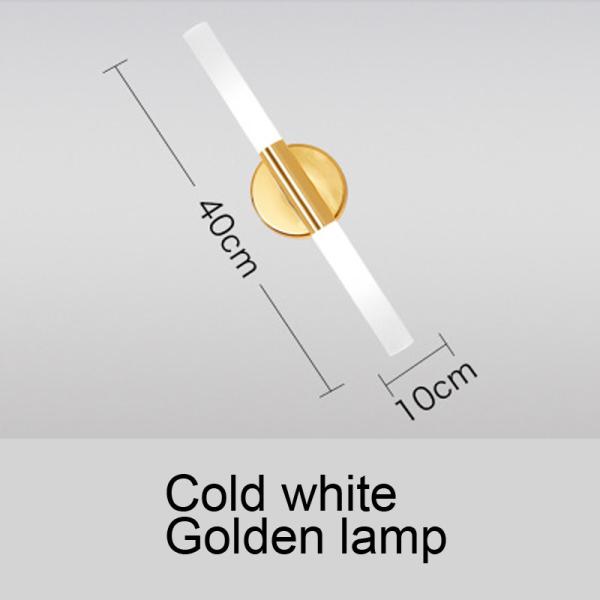 Modern metal tube pipe up down LED wall lamp light sconce Bedroom foyer washroom living room toilet wall ight (WH-OR-09）