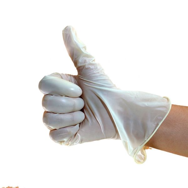 Excellent Strength Disposable Vinyl Glove For Industrial / Medical / Food Grade