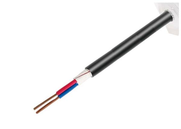 Stranded Copper Conductor Two Cores 1kV Pvc Jacket Cable / Pvc Insulated And Sheathed Cable