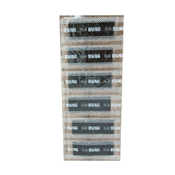 100% Nature Seasoned Seaweed Nori Roasted Delicious Crispy Original Seasoned Nori Dried Snack Seaweed