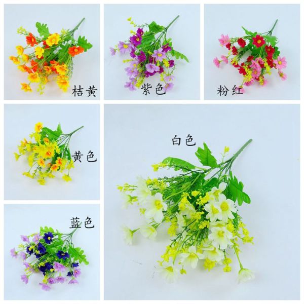 Small Flowers In Purple Indoor And Outdoor Decoration In Wholesales