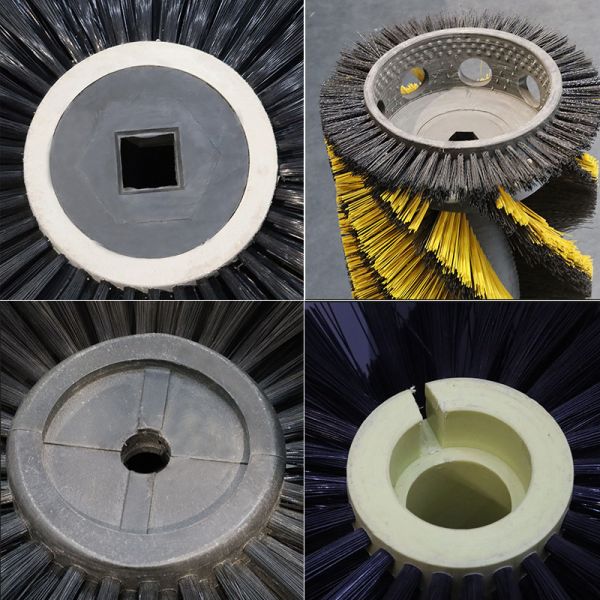 Sanitation Road Street Sweeper Wafer Brush Eco Friendly