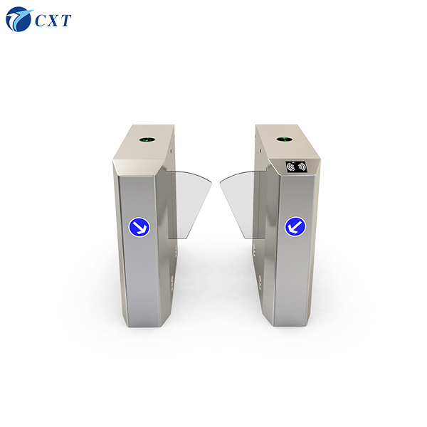 Flap Barrier Gate with Fast 0.5s Opening/Closing Time, Wide 1030mm Passageway, and IP44 Protection Grade for Secure Access Control