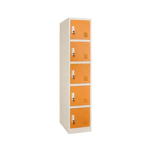 Black White Easy  Installation Multiple Door Steel Locker Cabinet