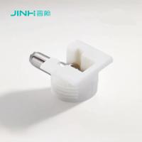 High Durability Metal Shelf Support Pins - Jh-4015 Steel & Abs Plastic With Nickel Plating For 12mm+ Boards (11x15mm Size)