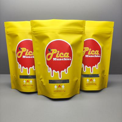 Suporte superior do plástico do zíper acima do saco feito sob encomenda de Mylar do malote com janela