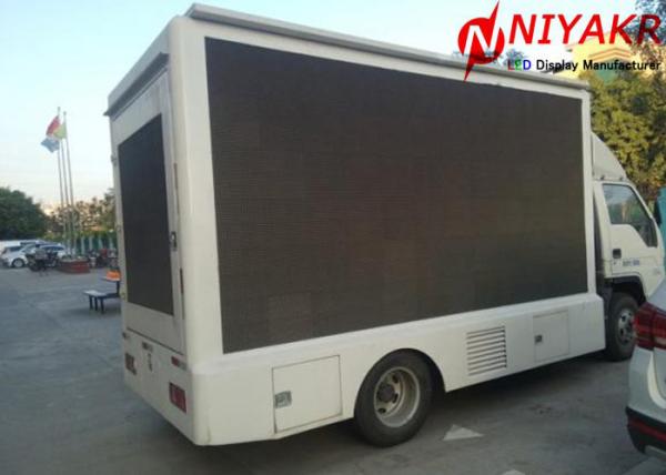 SMD P8 Outdoor Mobile LED Screen Full Color Mobile LED Signs For Rent