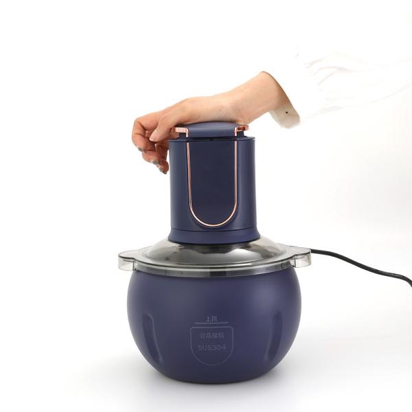 Potente 500w Motor Elétrico Processador de Alimentos Stainless Steel Bowl