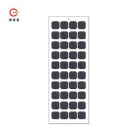Module solaire cristallin photovoltaïque transparent fait sur commande de panneaux solaires double en verre Bifacial