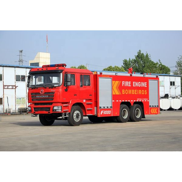 10 Wheels Tires Fire Truck 6X4 Large Capacity Water Storage Tank