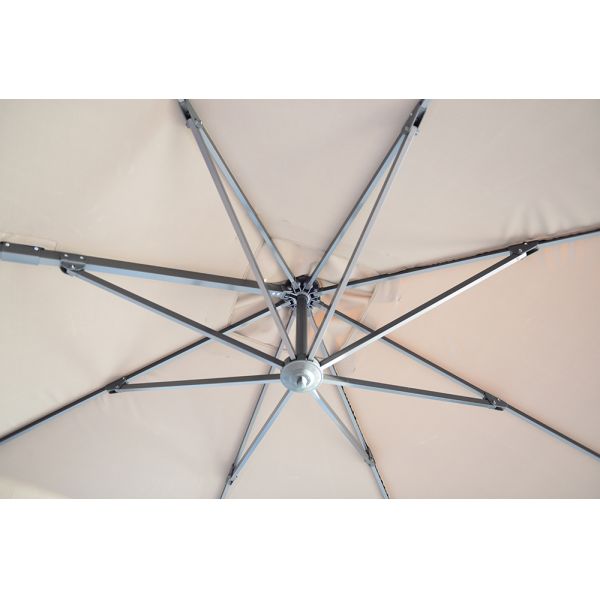 Luxury Hand Umbrella for Custom Patio Garden Collapsible Outdoor Furniture 3m 150cm