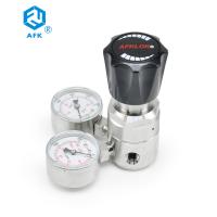 Regulador 316 de aço inoxidável do cilindro de gás do calibre de medição 6000psi do vácuo