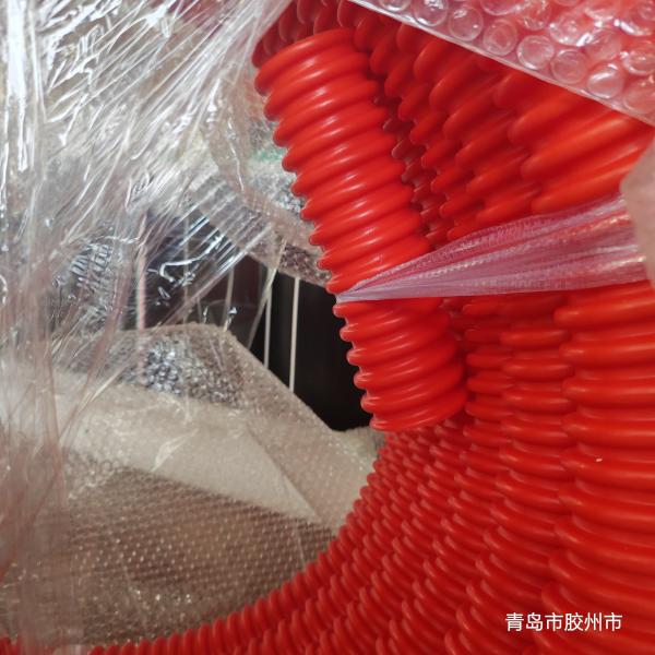 Water Cooling Method Spiral Pipe Extrusion Line For PE PP Production
